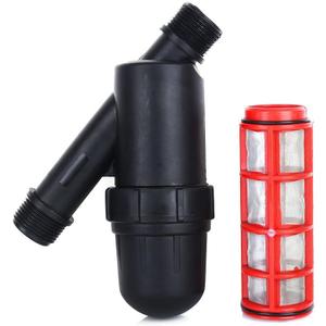 3/4 Inch Screen Irrigation Filter, Stainless Steel Screen Inline Filter, Mesh Conditioning Strainer, Drip IrrigationTank Pool Pump, for Garden Greenhouse Agricultural Drip