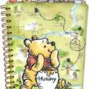 Innovative Designs Disney Winnie the Pooh Tab Journal Notebook, Spiral Bound, 144 Lined Pages, 8 x 7 inches