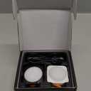 Rechargeable Camping Lights FLY2SKY 2Pcs Black Tent Lights Mini Flashlight Portable LED Camping Lantern Survival Gear Camping Accessories for Hiking Backpacking Fishing Hurricane Emergency Outage