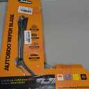 AUTOBOO 22" and 22" Windshield Wipers Blades (Pack Of 2),OEM Quality Premium All-Seasons Wiper blades,Stable and Quiet Armor wiper blades (22" + 22"(Pair for Front Windshield))