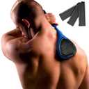 baKblade 2.0 Elite Back Shavers for Men: The DIY Back Hair Shaver for Men with Safety Blade Technology & Ergonomic Handle, Wet or Dry Shaving (Extra Blades Included)