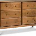 Davinci Jayden 6-Drawer Double Wide Dresser in Chestnut, Greenguard Gold Certified