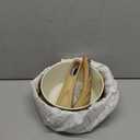 SENSARTE 1.5 & 2.5 Quart Ceramic Sauce Pan Sets with Lid, Cooking Pots Set, Nonstick Saucepan Set with Pour Spout, Small Kitchen Pot, Non toxic Saucepot, Induction Comptable, PFOA PTFE PFAS Free