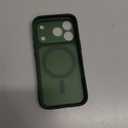 TOCOL for 17 Pro Case, Full Camera Protection, Built-in Magnetic Ring, Compatible with Magsafe Charger, Drop Protection, Translucent Matte Phone Case for iPhone 17 Pro 6.3 inch (Alpine Green)