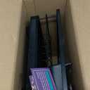 Kitsure Dish Drying Rack for Kitchen Counter, Stainless Steel Sink Organization and Storage Essentials with Cutlery Holder, Home and Apartment Decor, 12''W x 15.5 '' L, Black