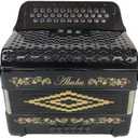 Abubu 34-Key Accordion 3412 GCF (Black)