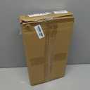 Giikin Kitchen Counter Shelf, Kitchen Countertop Organizer, 2 Tier Spice Rack for Counter, Wood Coffee Bar Organizer for Coffee Station (Brown, L)