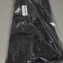 BEQHAUSE Dirt Trapper Door Mat 20" x 48", Non-Slip Washable Doormats Entrance Mat, Dirt Resistant and Absorbent Welcome Mat, Low Profile Floor Mats for Front Back Door and Entryway, Black