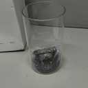 KIVY Vacuum Seal Coffee Canister (Glass) - Coffee Canister with Airtight Lid - Airtight Coffee Jar - Air Tight Coffee Container - Vacuum Storage (Medium)