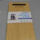 Fullin 360Appliance Slider, Bamboo Sliding Tray for Coffee Maker, Appliance Sliding for Kitchen Appliances Countertop Slides Easily from Under The Cabinet Rolling Tray with 360Rotation Metal Wheels (7.5"W x 14.5"D)