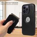 3 x for iPhone 14 Case Leather, 2 in 1 Detachable,Compatible with MagSafe,with Card Holder, PU Leather Kickstand Card Slots Case 6.1" Black
