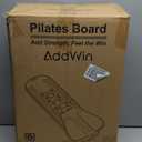 Pilates Board, Pilates Reformer Set, Pilates Machine 15-in-1 Multifunctional Abdominal Board for Home Office Workout, Foldable Portable Pilates Reformer Board for Women