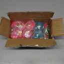8PCS Glitter Stress Relief Axolotl Toy Cute Malt Sugar Filled Sensory Fidget Toy for Kids Adults Soothing Birthday Party Favors Gift (4 Colors)