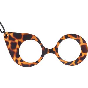 DIDINSKY Reading Glasses or Magnifying Glass. Increase Pendant with Chain. Binocular without Sideburns for Men and Women. Havana Brown +2.0 - MUSA BUTTERFLY