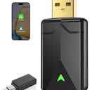 ZOUHOE Wireless CarPlay Adapter– Android Auto Wireless Adapter, 5.8GHz WiFi Plug & Play,Mini and Stable iOS 10+/Android 10+, Fast AutoConnect for Cars 2016+ (1Pcs)