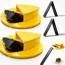 Upgraded Mouse Trap Bucket, 5 Gallon Mouse Bucket Trap Flip Lid, Reusable Rat Trap, Eco-Friendly Bucket Rat Trap, Mouse Traps Indoor for Home, Rat Traps Outdoor (Q-Yellow)