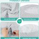 Pregnancy Pillow Cooling for Sleeping, Detachable and Adjustable Double-Sided Support Maternity Pillow Skin-Friendly for Pregnant Women Back, HIPS, Legs(30Slope Design Verified by Expectant Mothers)