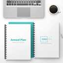 Binditek 100 Pack Plastic Binding Comb Spines, 5/8 Inch Diameter, 120 Sheet Capacity, for Letter Size, Black, for Students and Coworkers