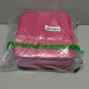 gzcz Travel Makeup Bag,Portable Makeup Case for Women,Professional Cosmetic Train Case Organizer Artist Storage Bag With Adjustable Dividers Brushes Toiletry Jewelry Digital Accessories (Small, Rose Red)