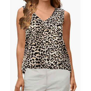 Womens Silk Satin Tank Tops Casual Camisole Cami Sleeveless Blouses Summer Basic Shirt, Size L