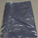 POPRUN 2026-2027 Monthly Planner A4 Size, 16 Months Calendar (Dec 2025-Mar 2027), 2 Pages per Month with Dotted & Lined Note, Monthly Tabs, Spiral Softcover, 2 Inner Pockets - Ink Blue (A4 Large-8.25'' x 11.75'')