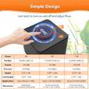 hygger Strong Aquarium Air Pump for Medium Large Fish Tank, Hydroponic Systerm, Household Commercial Use