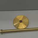 Stainless Steel Gold Paper Towel Holder Countertop for Kitchen Bathroom, Standing Paper Towel Holder with Weighted Base.