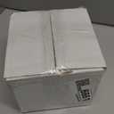 Rubtlamp 100Pcs Orange Gold Plastic Dessert Plates, 6Inch Small Hammered GoId Disposable Cake Plates, Hard Appetizer Plates, Fancy Plastic Plates for Party Wedding Teatime