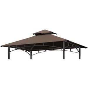 Eurmax USA High Performance Grill Gazebo Canopy Replacement Cover 5x8 BBQ Shelter TopCoffee