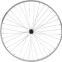 Hiland 28" x 1.75" Alloy Bike Rim for 1.75 to 2.215 Inch Wide Tire, Disc Brake Compatible, Front Bike Wheel, Bolt On Axle, Bicycle Accessories for Adult Bikes