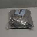 84 Inch Length 100% Blackout Curtains for Bedroom, 2 Thick Layers Thermal Insulated Grommet Total Blackout Drapes with Black Liner for Living Room (42Wx84L,Grey, 2 Panels)