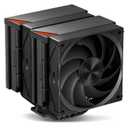 PCCOOLER RZ620 CPU Cooler TDP CPU Air Cooler Dual Tower CPU Fan 6 HeatPipe CPU Cooling System with Three Modes PWM Silent Fans, Easy Install Air Cooler for Intel LGA 115X/1200/1700,AMD AM4/AM5,BK