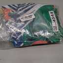 Square Fitted Tablecloth with Elastic Edge Tropical Palm Leaves Card Table Cover Outdoor Square Wipeable Card Table Tablecloth for Indoor Kitchen Decor (34" x 34" (Square))