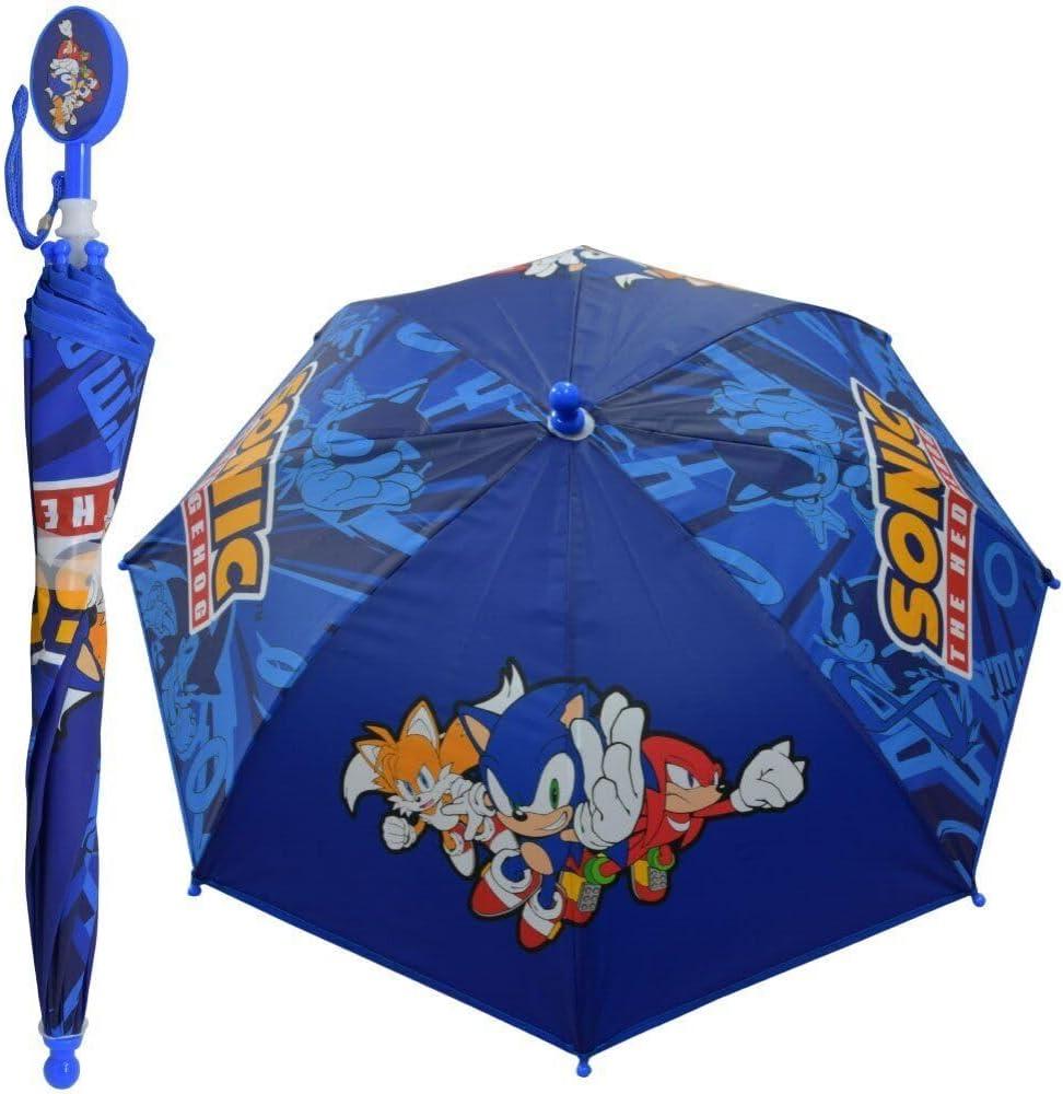 Sonic the Headgehog Small Umbrella with Clamshell Handle Blue