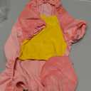 DELIFUR Dinosaur Dog Halloween Costume Pet Dino Hoodie for Small Dogs Cats (XL, Pink)