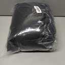 UMEKO Women's Long Puffer Vest Fleece Jacket Winter Button Down Sleeveless Coats (Medium, Black)