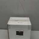 100Pcs Black Plastic Dessert Plates, Disposable Salad Plate with Gold Rim, Premium Hard Fancy Small Plates, Heavy Duty Plastic Cakes Plates for Party, Wedding and Birthday