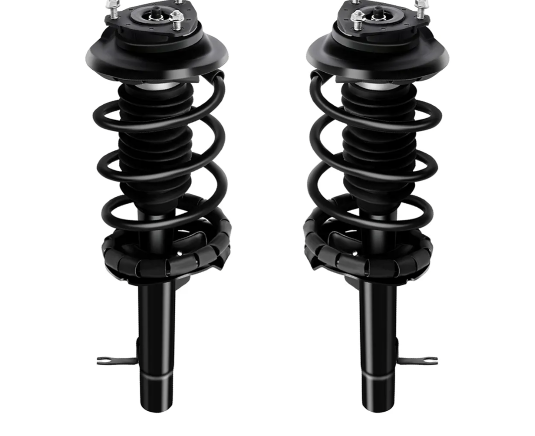 AUTOMUTO Strut Spring Assembly Front Pair Shock Absorber Fit 2000-2005 for Ford Focus