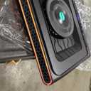 llano V12 Ultra Laptop Cooling Pad with Smart Software Control Laptop Fan
Laptop Stand RGB, 5.5" Turbo Fan, Adjustable Speed, 3-Port USB 3.0 Hub, 3 Height Stands, for 15.6"-19" Gaming Laptops, Black
