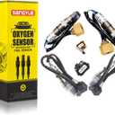 4PCS Oxygen O2 Sensor 1 & 2 for 2013-2014 Nissan Altima 3.5L; 2013 Infiniti JX35 3.5L Upstream + Downstream