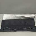 Waterproof Chair Pads for Incontinence 18" x 16", 2 Pack Non Slip Absorbent Wheelchair Reusable Seat Protector, Washable Seat Covers for Chairs, Black