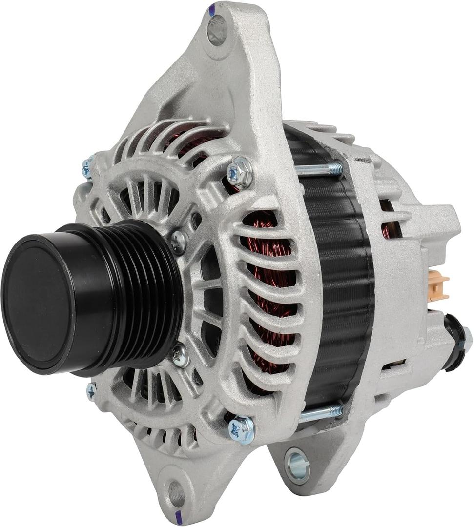 SCITOO New Alternator Fits for Chrysler 200 2.4L 11-13,for Sebring 2.4L 07-10,for Dodge for Avenger 2.4L 08-13,for Jeep for Compass 2.0L/2.4L 07-16,for Patriot 2.0L/2.4L 07-16,11231 CW 115Amp