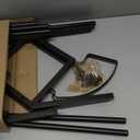 2-Tier-Vinyl-Record-Storage-Holder With Dividers, 200 LPs Albums Storage Rack Shelf, Steel Music Records Display Shelf Organizer For Book, Magazine, Files