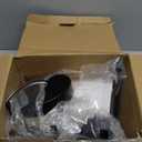 Rechargeable Battery-Operated Wall Sconces Set of 2 Black Wireless Wall Lights with Touch and Remote, 6000mAh Battery Powered Scone Lighting Cordless Wall Lamp for Bedroom Living Room Hallway