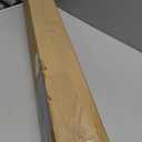 LazBlinds Cordless Bamboo Roman Shades, Privacy Blinds for Interior Windows, Room Darkening Roll Up Bamboo Blinds for Home & Patio, 34.5" W x 48" H, Highfield Teak