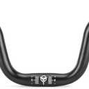 25.4 Bike Handlebar - 30mm, 55mm, 70mm, 90mm,120mm Riser Handlebar - 620mm Aluminium Alloy Mountain Bike Bicycle Handlebars (25.4-120mm Rise)
