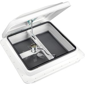 RV Roof Vent With 12V Fan Reversible 14" x 14"
