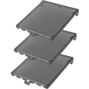 DBV2C-1 Outlet Electrical Tool Box cover,Extra Duty Replacement in-Use for Wet Locations,Type 3r Enclosure Cover for Arlington DBVR2C/DBVS2C/DBVM2C 2-Gang (Vertical) - Clear 3pcs (DBV2C1-3)