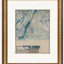Ornate Classic Gold 16x20 Picture Frame with Mat for 11x14, 16 x 20 in / Matted to 11 x 14 in