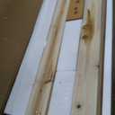 Queen Bed Frame, 11.5 Inch Solid Wood Platform Bed, Natural Pine